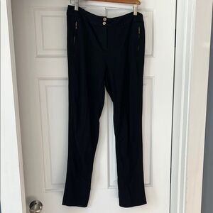 Alfani Black Straight Leg Pants
